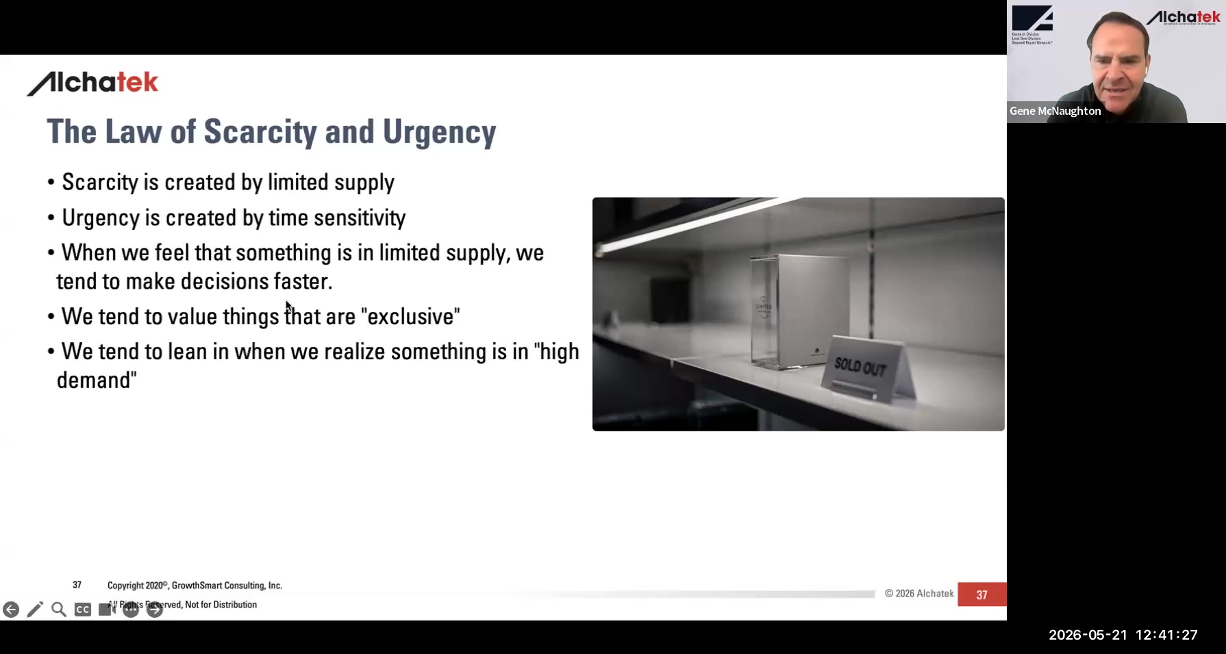 Law of Scarcity